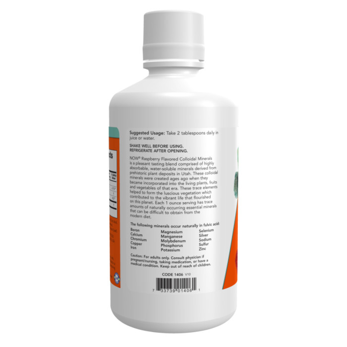 Colloidal Minerals Raspberry - 32oz — офіційна ціна та характеристики