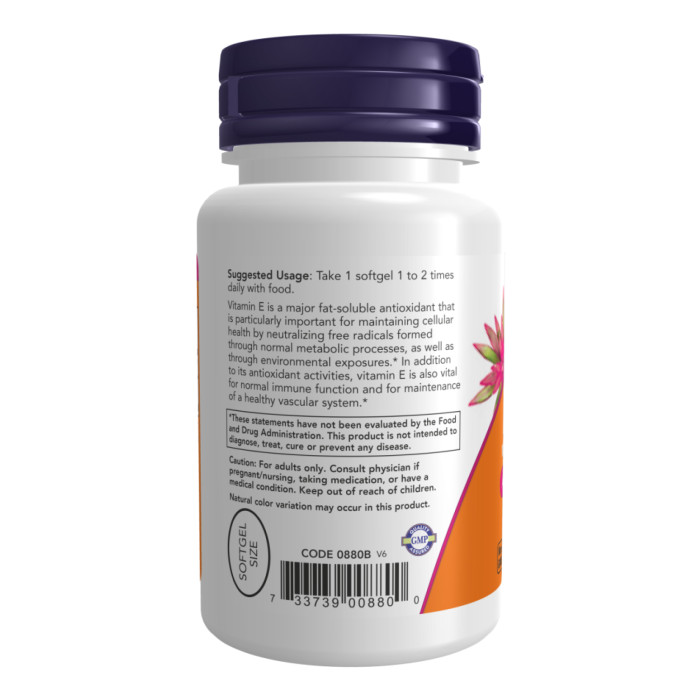 E-200 Mixed Tocopherols - 100 sgels — офіційна ціна та характеристики