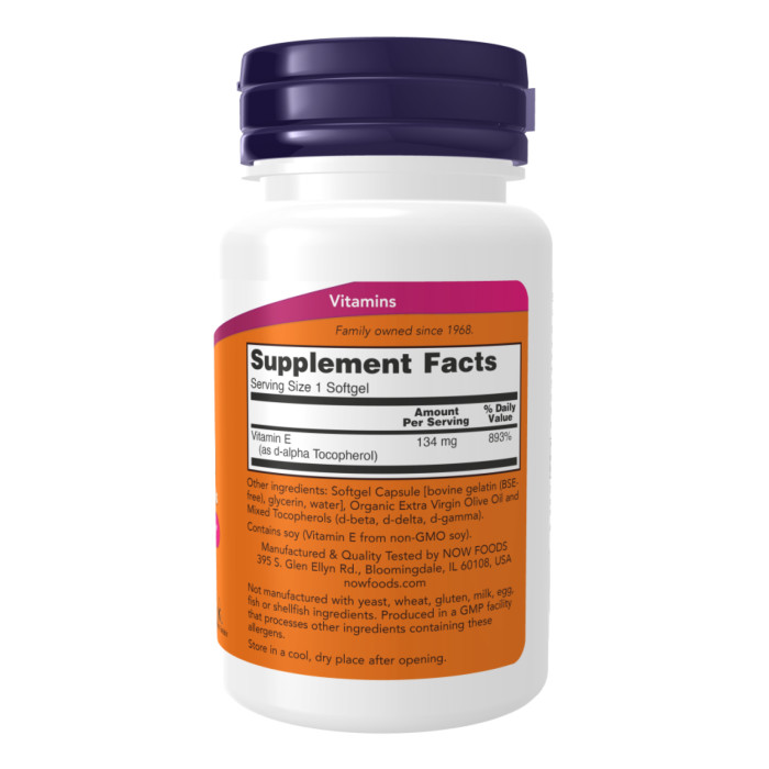 E-200 Mixed Tocopherols - 100 sgels — офіційна ціна та характеристики