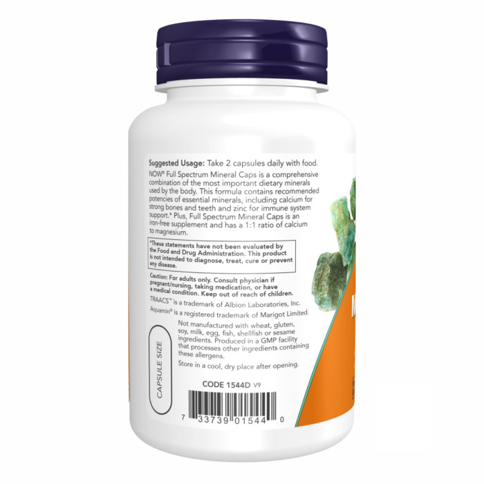 Full Spectrum Mineral Caps - 120 vcaps — офіційна ціна та характеристики