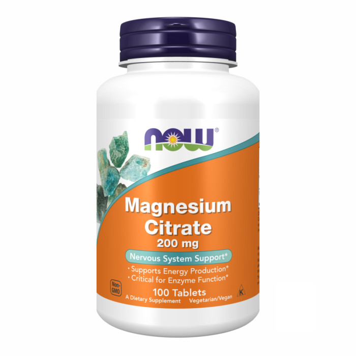 Magnesium Citrate 200mg - 100 tabs — офіційна ціна та характеристики