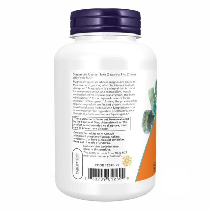Magnesium Glycinate - 180 tabs — офіційна ціна та характеристики