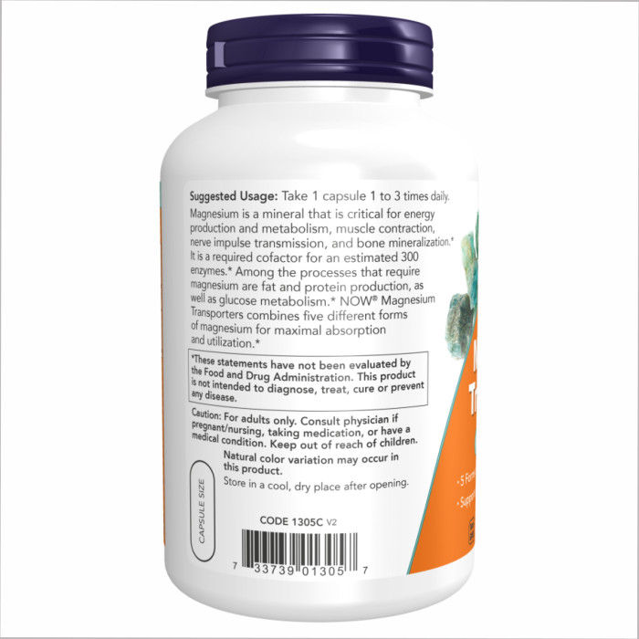 Magnesium Transporters - 180 vcaps — офіційна ціна та характеристики