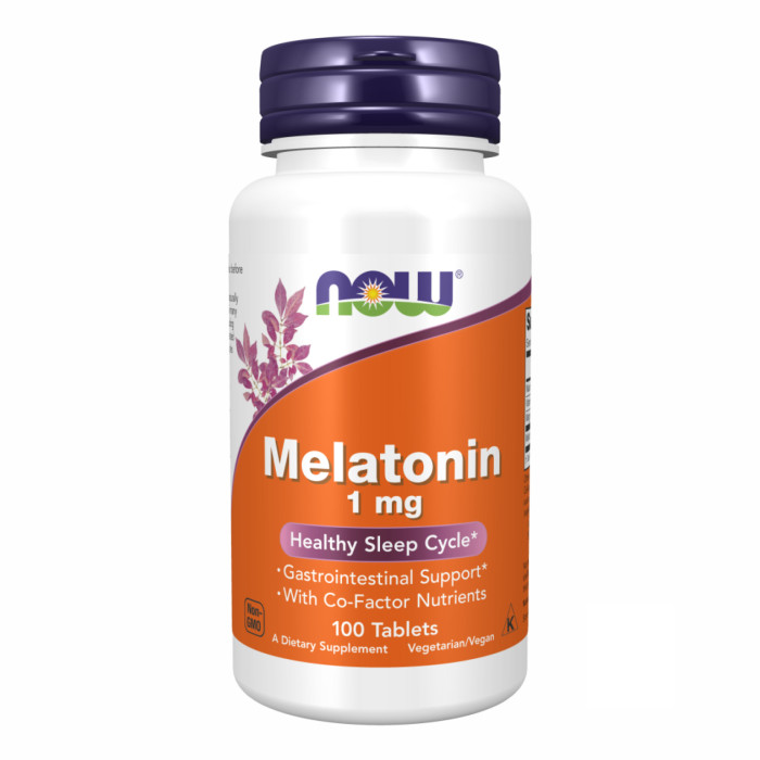 Melatonin 1 mg - 100 tabs — офіційна ціна та характеристики