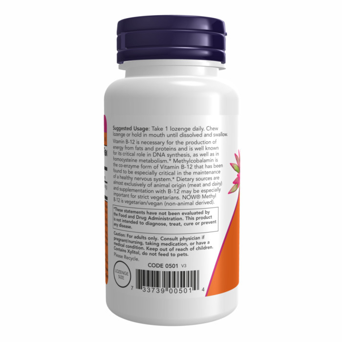 Methyl B-12 10000mcg - 60 lozenges — офіційна ціна та характеристики