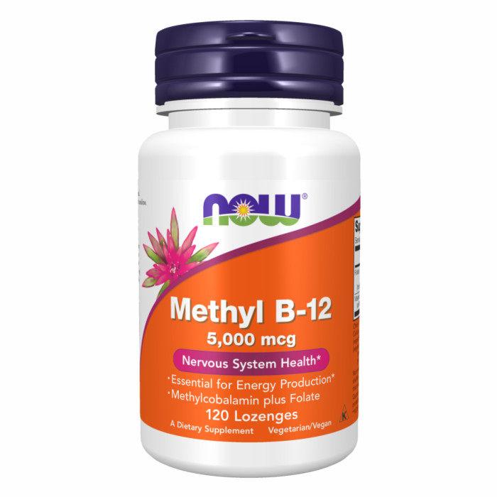 Methyl B-12 5000mcg - 120 lozenges — офіційна ціна та характеристики