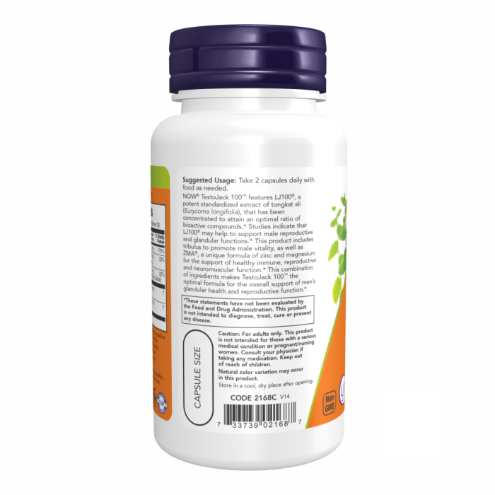 Testo Jack 100 - 60 vcaps — офіційна ціна та характеристики