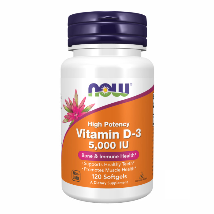 VIT D-3 5000 IU - 120 sgels — офіційна ціна та характеристики