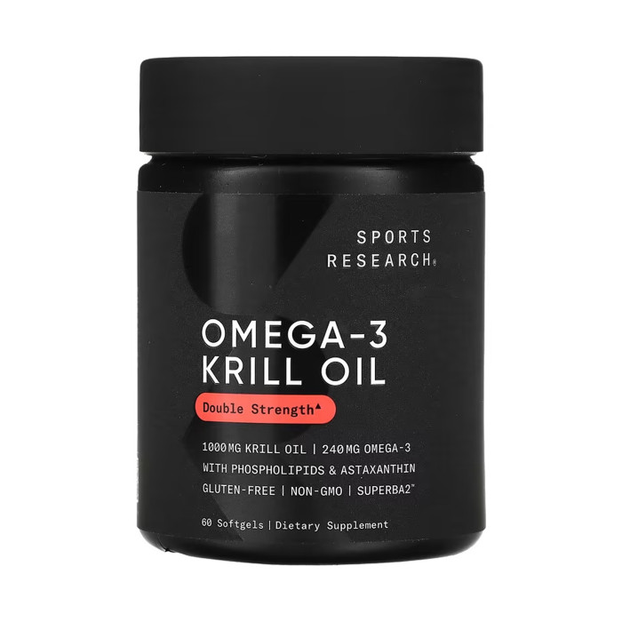 Omega-3 Krill Oil 1000mg - 60 softgels — офіційна ціна та характеристики