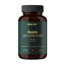 Reishi Mushroom 1000 mg - 60 vegcaps (Без етикетки)