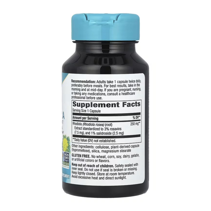 Rhodiola Rosea - 60 vcaps — офіційна ціна та характеристики