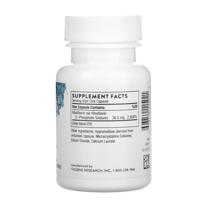 Riboflavin 5'- Phosphate - 60 caps — офіційна ціна та характеристики