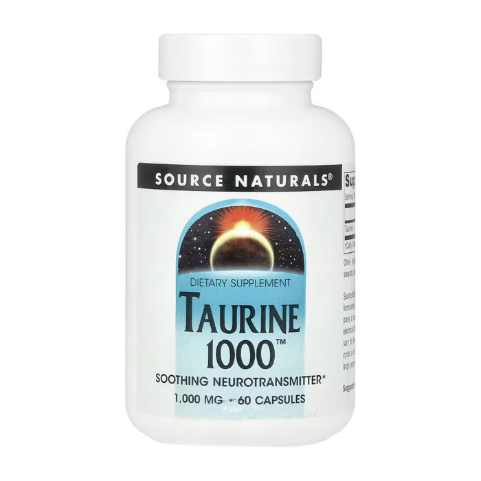 Taurine 1000™ 1000 mg - 60 caps — офіційна ціна та характеристики