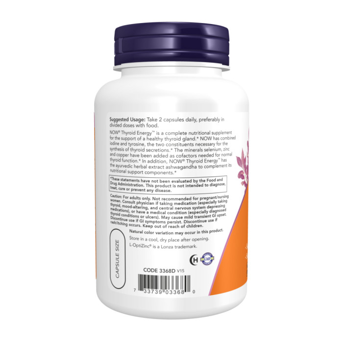 Thyroid Energy - 90 vcaps — офіційна ціна та характеристики