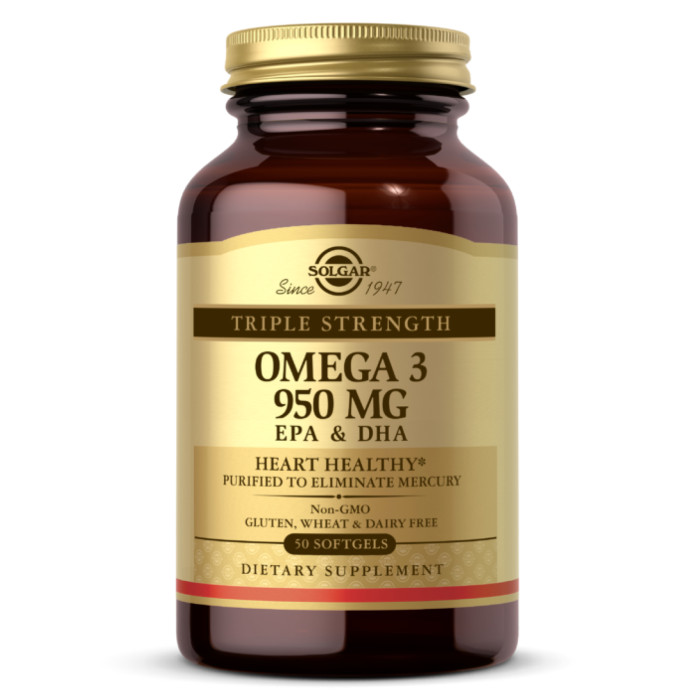 Triple Strength Omega-3 950 mg - 50 softgels — офіційна ціна та характеристики