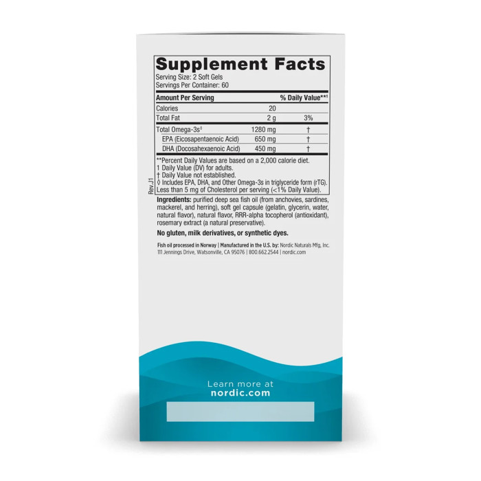 Ultimate Omega - 120 softgels
