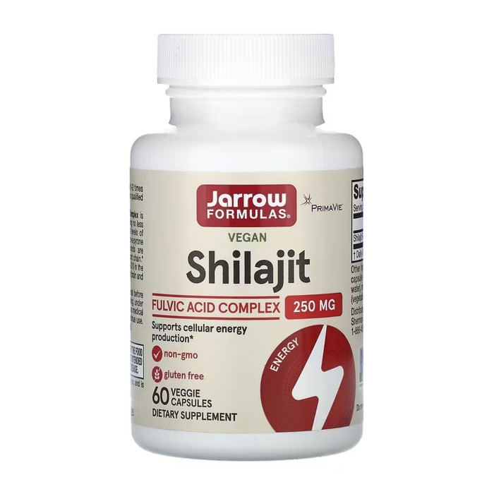 Vegan Shilajit Fulvic Acid Complex 250mg - 60 vcaps — офіційна ціна та характеристики