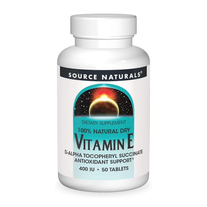 Vitamin E 400 IU D-Alpha Tocopherol - 50 tabs — офіційна ціна та характеристики