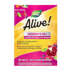 Women's 50+ Complete Multivitamin - 50 tabs (Пошкоджена банка)
