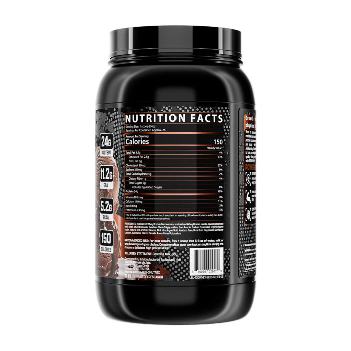 100% Whey Protein - 913g Chocolate — офіційна ціна та характеристики