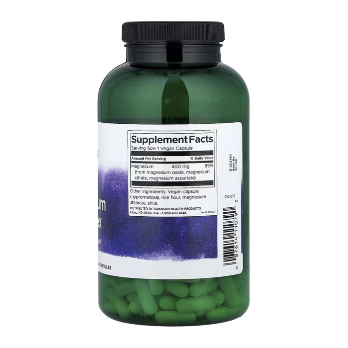 Triple Magnesium Complex 400mg - 300caps — офіційна ціна та характеристики