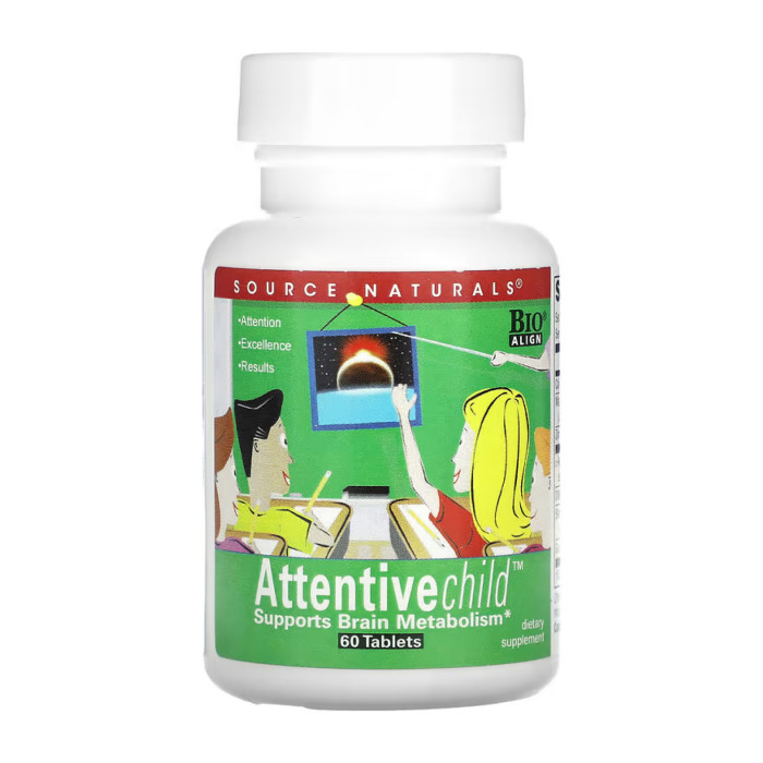 Attentive Child™ - 60 tabs — офіційна ціна та характеристики