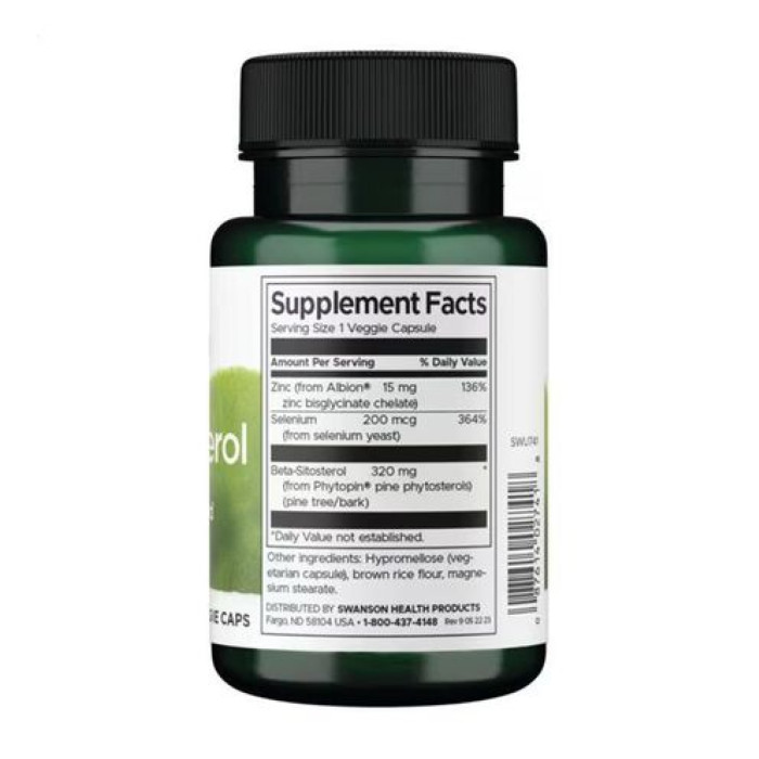Beta-Sitosterol 320mg - 30 vcaps — офіційна ціна та характеристики
