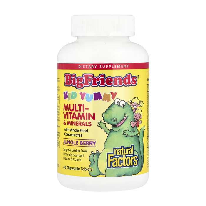 BigFriends Chewable Multivitamin & Minerals - 60 tabs — офіційна ціна та характеристики