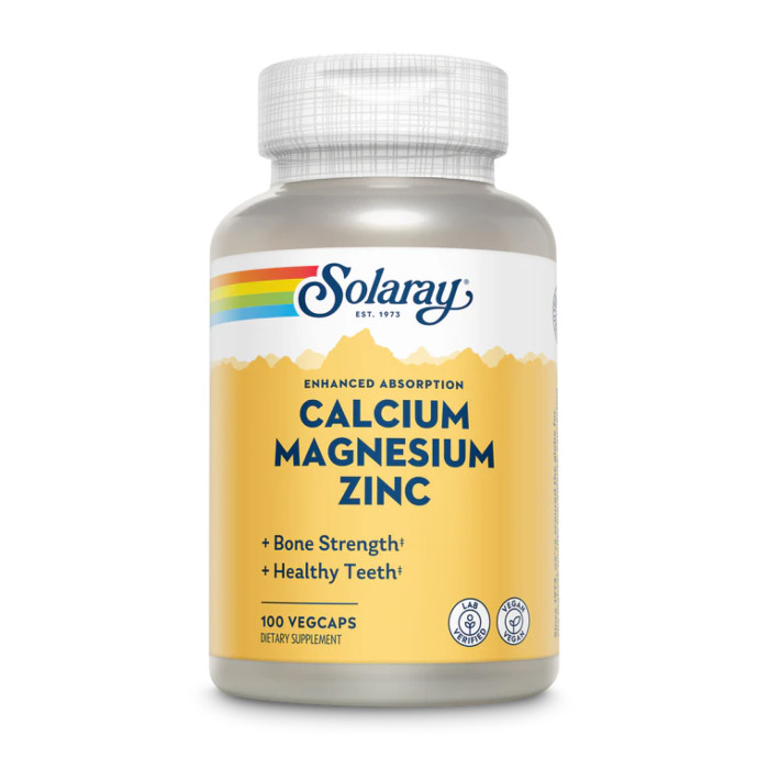 Calcium Magnesium Zinc - 100 vcaps — офіційна ціна та характеристики