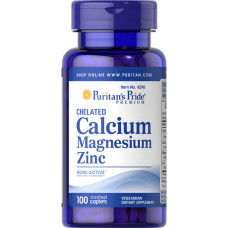 Calcium Magnesium Zinc - 100caps (Пошкоджена кришка)