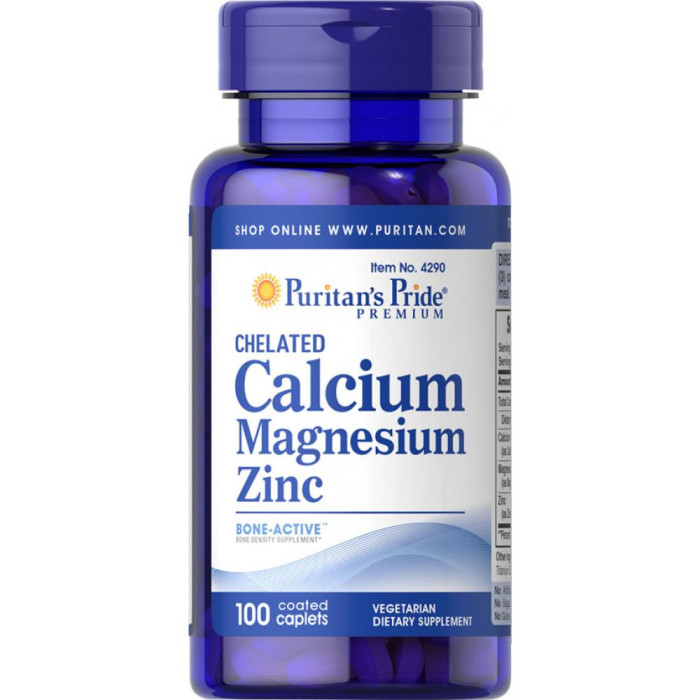Calcium Magnesium Zinc - 100caps (Пошкоджена кришка)