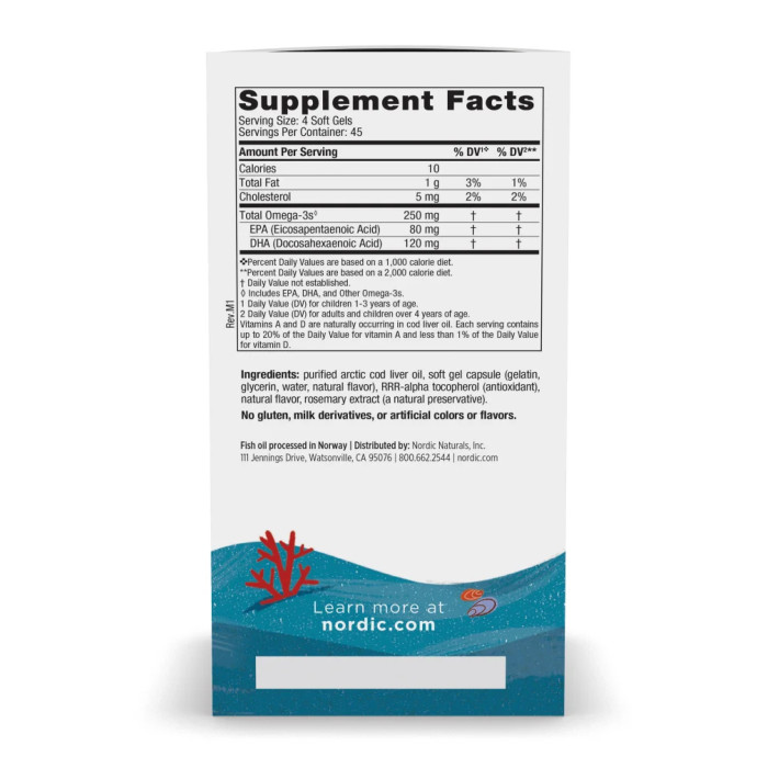 Children's DHA - 180 mini softgels — офіційна ціна та характеристики