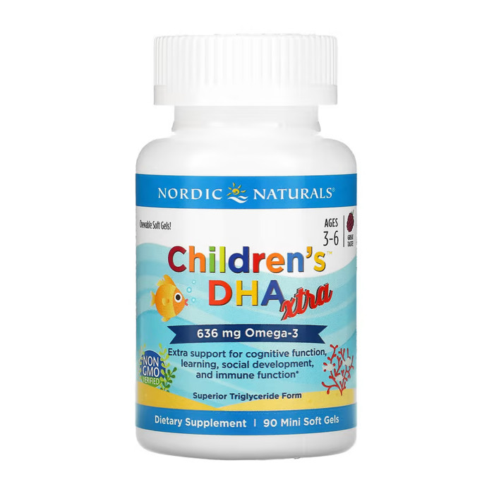 Children's DHA Xtra - 90 mini softgels — офіційна ціна та характеристики