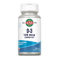 D3 125mcg - 60 tabs (Пошкоджена банка)