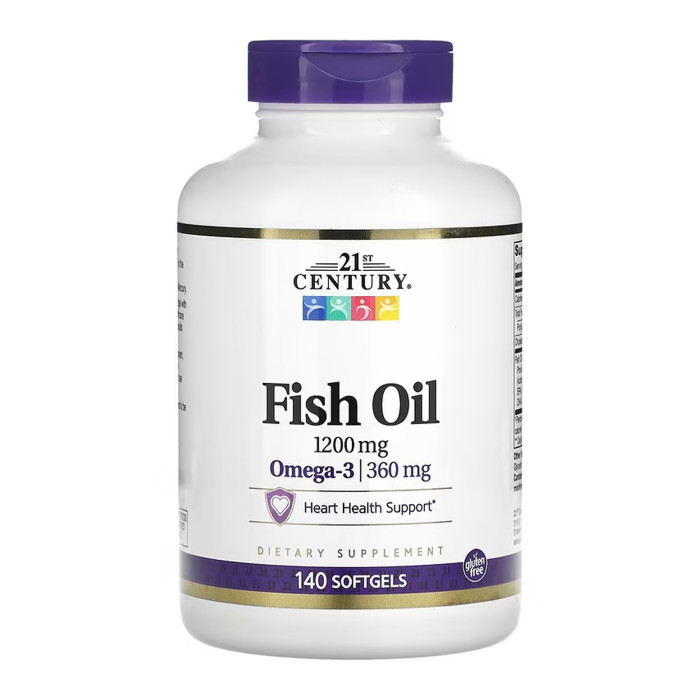 Fish Oil 1200 mg - 140 softgels — офіційна ціна та характеристики