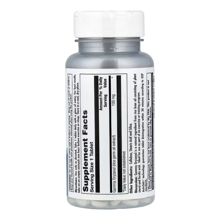 Gamma Oryzanol 100mg - 100 tabs