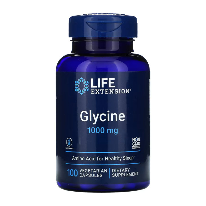 Glycine 1000 mg - 100 vcaps — офіційна ціна та характеристики