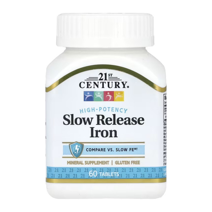 Iron Slow Release - 60 tabs — офіційна ціна та характеристики