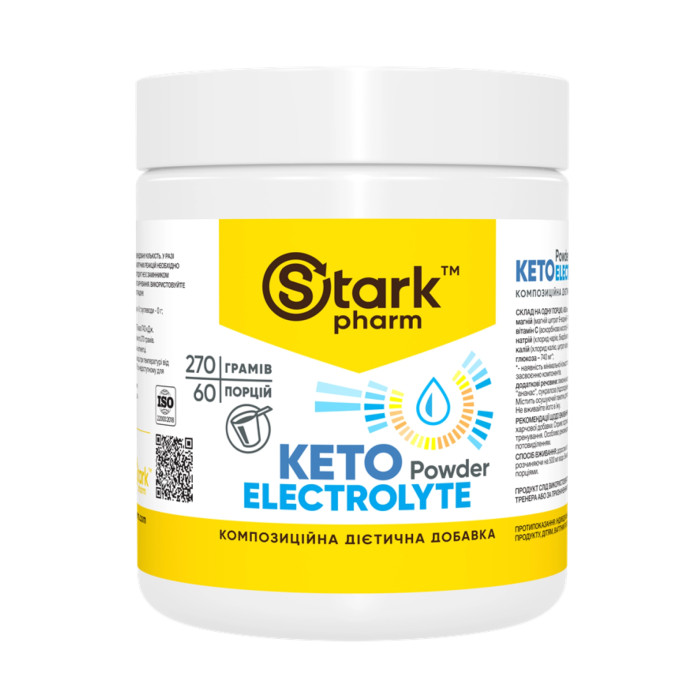 Keto Electrolyte Powder - 270g Pineapple — офіційна ціна та характеристики