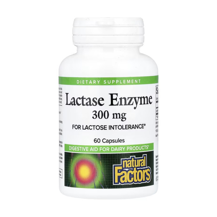 Lactase Enzyme - 60 caps — офіційна ціна та характеристики