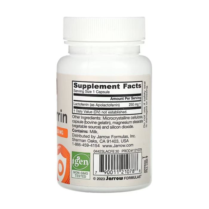 Lactoferrin 250mg - 30 vcaps — офіційна ціна та характеристики
