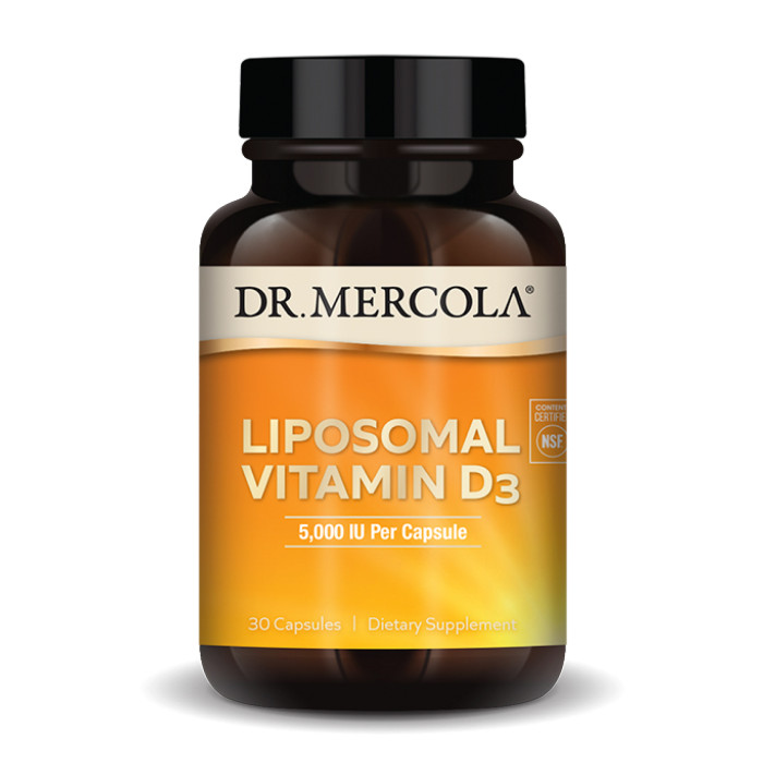 Liposomal Vitamin D3 5000 IU - 30 caps (До 08.26) — офіційна ціна та характеристики