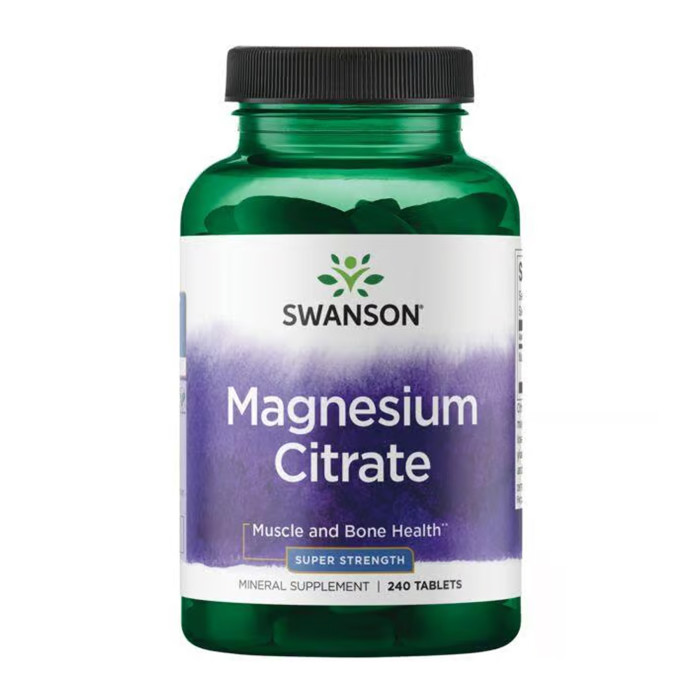Magnesium Citrate Super Strength - 240 tabs — офіційна ціна та характеристики