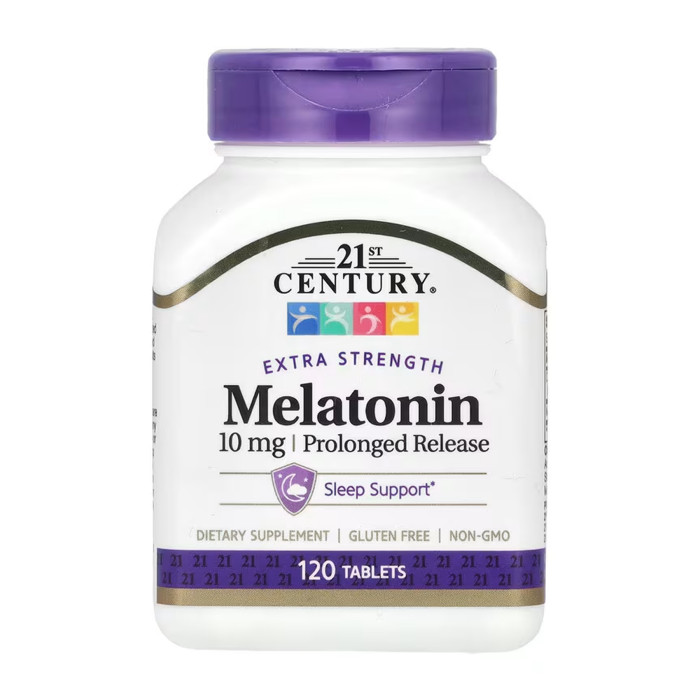 Melatonin 10 mg Prolonged Release - 120 tabs — офіційна ціна та характеристики