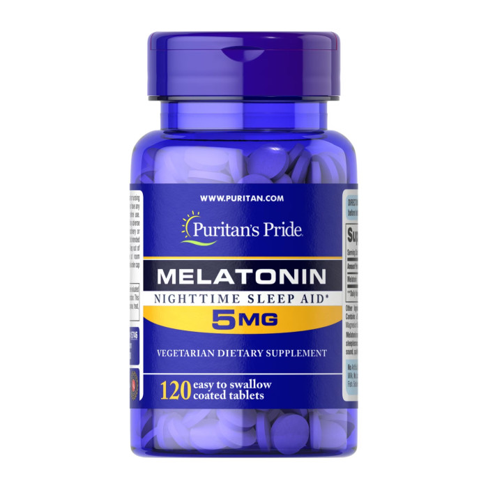 Melatonin 5mg - 120 tabs — офіційна ціна та характеристики