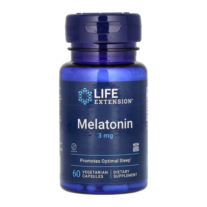 Melatonin 3 mg - 60 vcaps — офіційна ціна та характеристики