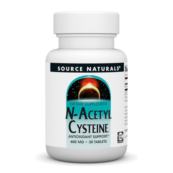 N-Acetyl Cysteine 600mg - 30 tabs — офіційна ціна та характеристики