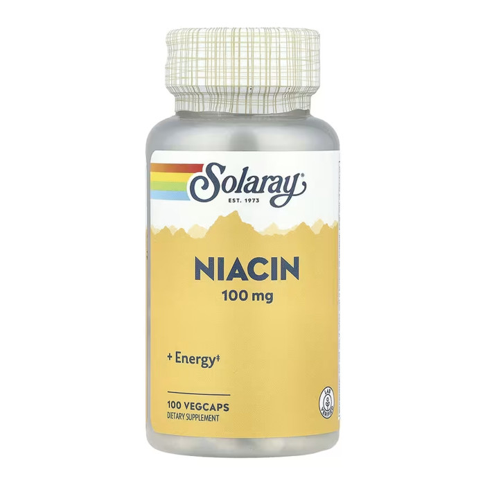 Niacin 100mg - 100 vcaps — офіційна ціна та характеристики