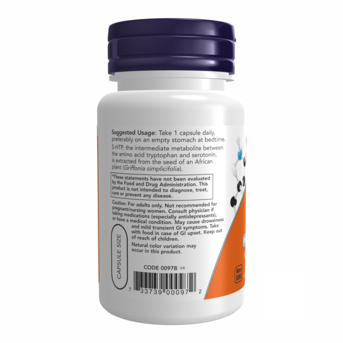 5-HTP 50mg - 90 vcaps — офіційна ціна та характеристики