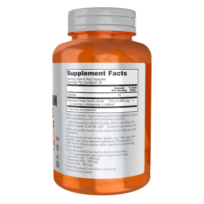 Branch-Chain Amino - 120 vcaps — офіційна ціна та характеристики